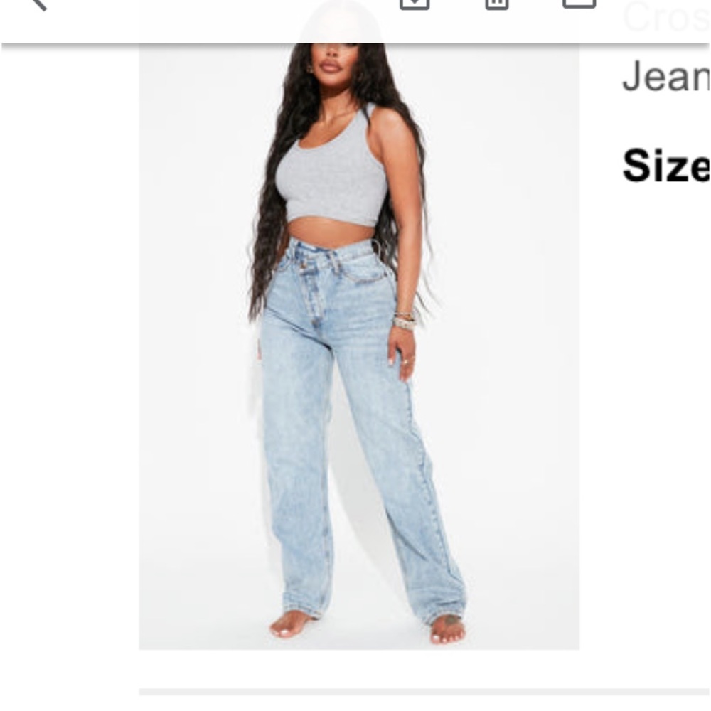 Size 15 fashion nova jeans (2)